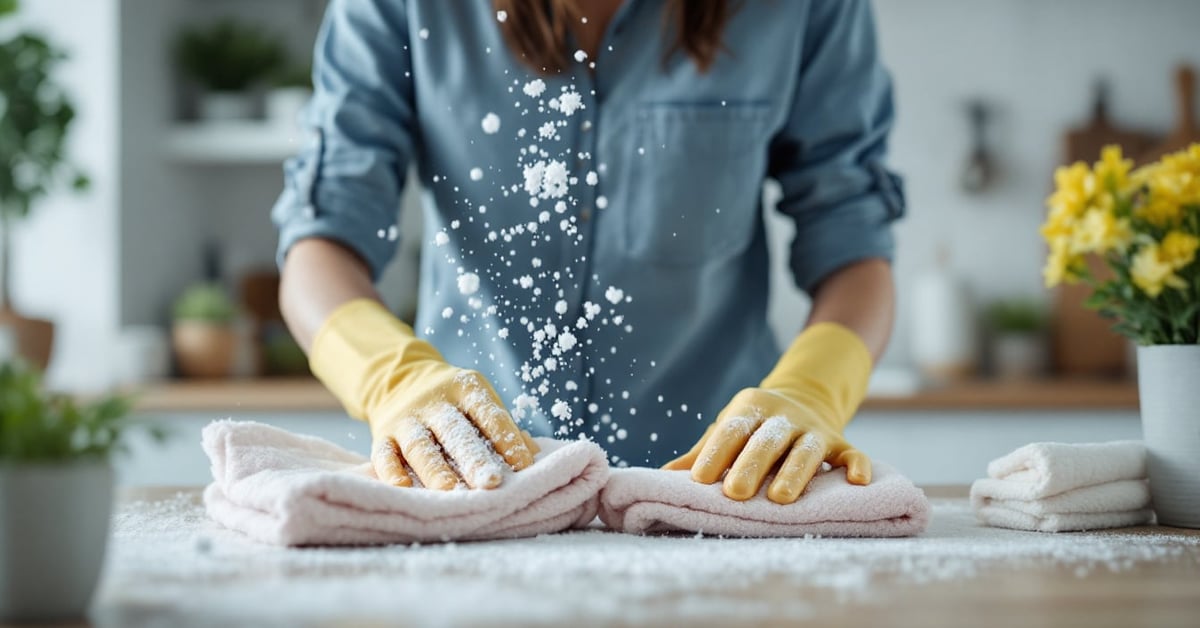 Nettoyage lave-vaisselle au vinaigre blanc : bouteille de vinaigre posée près d'un lave-vaisselle ouvert